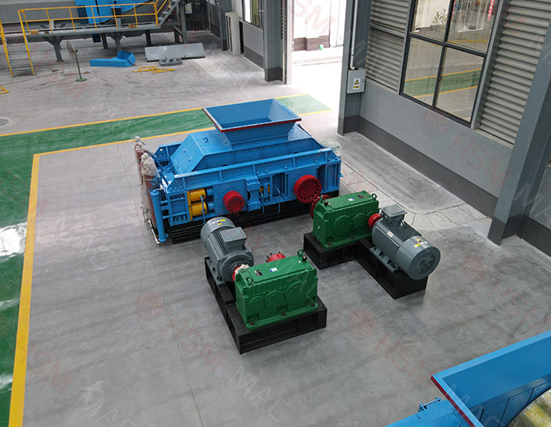 金礦破碎能用對輥破碎機嗎？時產80噸多少錢一臺？